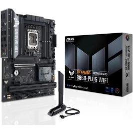 ASUS TUF GAMING B860-PLUS WiFi Placa Base ATX Intel B860 LGA 1851 DDR5 Wi-Fi 7 (802.11be) 90MB1JL0-M0EAY0 Precio: 290.78999994. SKU: B1G57CB5LV