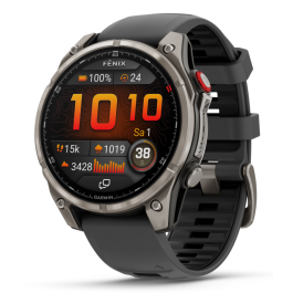 Garmin fenix 8 Pro 1.4" AMOLED GPS Wifi, Reloj Inteligente 47mm de Grafito y Titanio con Correa de Silicona Negra Precio: 1148.69000059. SKU: B1FBJ3XFFE
