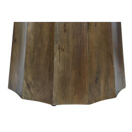 DKD Home Decor Mesa Comedor Beige Marron Mango Marmol 120 x 120 x 78 cm