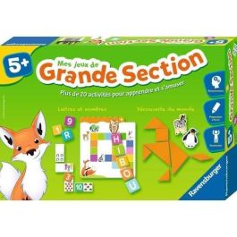Ravensburger My Large Section Games - Juego educativo multitemático 10 actividades: letras, números, animales, colores (8+ años)