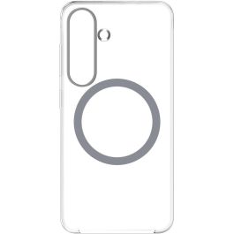 Samsung SAM1735374291157 Funda magnética transparente diseñada para Samsung Galaxy S25