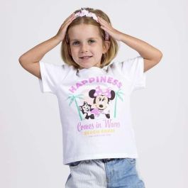 Camiseta corta single jersey minnie 6 años