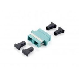 Equip 156143 Conector de Fibra Óptica SC Duplex Multimodo OM3 Turquesa, Acoplador LWL, 12 Piezas Precio: 32.49999984. SKU: B16XSSH4DK