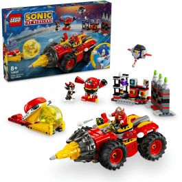 LEGO 76999 Sonic the Hedgehog Super Sonic vs. Egg Drillster, con Shadow y el Dr. Eggman