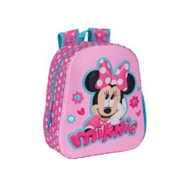 Safta Mochila 3D Minnie Mouse 27x33x10 cm, ideal para niños a partir de 3 años