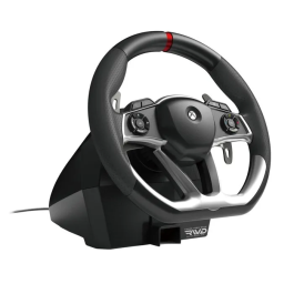 Hori Volante de Carreras DLX - Force Feedback - Compatible Xbox Series X|S - Pedales Tamaño Completo - Sujeción Resistente - HOR4961818034686