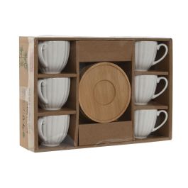 Cafe Basicos DKD Home Decor Blanco 6.2 x 5.7 x 8.5 cm Set de 6