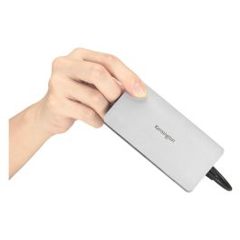 Hub USB Kensington K33820WW Negro Plateado