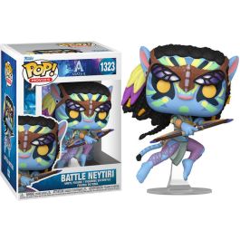 FUNKO Figura POP Avatar Battle Neytiri, Figura de Vinilo de 9cm