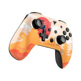 Dragonshock Poptop Compact Gamepad Inalámbrico para Nintendo Switch, Bluetooth, Girosopio, Botones Programables, Batería Recargable, Color Rising Sun
