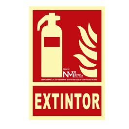 Normaluz Cartel de extinción "extintor" clase B PVC 0,7mm 21x30cm Precio: 2.8900003. SKU: S7907019