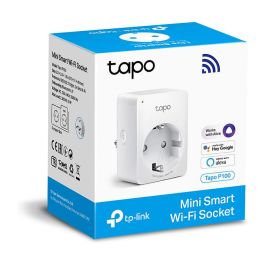 TP-LINK TAPO P100 WI-FI 2.4G(1T1R), BT ONBOARDING, TAPO APP, ALEXA & GOOGLE ASSISTANT SUPPORTED