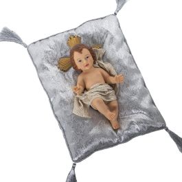 Figura Decorativa Alexandra House Living Plateado Plástico 16 x 17 x 28 cm Cojín Niño Jesús Precio: 66.59000018. SKU: B14ESYLLV6