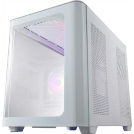 FSP S380-WA Midi FSP Torre Blanca Micro ATX/Mini-ITX PC Juego con Iluminación ARGB