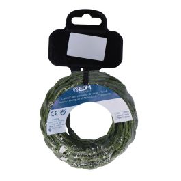 EDM Carrete cable textil trenzado h03vv-f 2 x 0,75 mm² verde, 5 m Precio: 9.78999989. SKU: S7901430