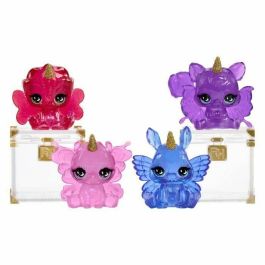 Rainbow High Muñeca Violet Morada 22 cm con Slime Transparente y Distintos Tipos de Brillo - Edad Mínima 4 Años