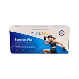 Vital Go Potencia Plus para el rendimiento físico y mental, con Jalea Real, Taurina y L-Carnitina, 20 ampollas Precio: 25.7900005. SKU: B1BEGNFZ52