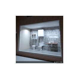 Placa LED Circular 9W 900Lm Níquel Satinado 230V AC Blanco Frío [HO-PLCIR9WHPNS-9W-CW]