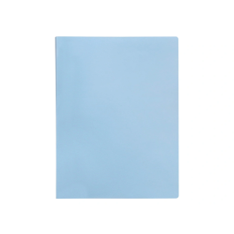Liderpapel Carpeta Escaparate 20 Fundas Polipropileno DIN A4 Celeste Opaco