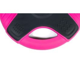 Gloria Frisbee Easy Catch Play And Run para Perros 25 cm Rosa - Juguete de Adiestramiento y Ejercicio de Agilidad TPR