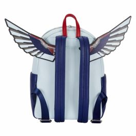 Loungefly Mini Mochila Marvel Falcon Capitán América Piel Sintética