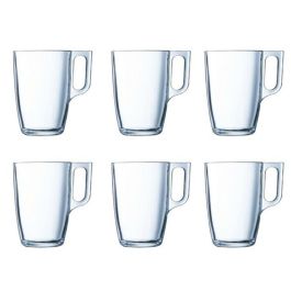 Juego de Tazas Luminarc Nuevo Transparente Vidrio 320 ml (6 Piezas)