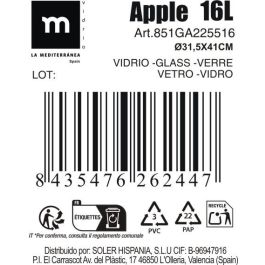 Garrafa La Mediterránea Apple Vidrio 16 L