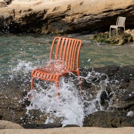 Silla Apilable Terracota Polipropileno 50 X 58 X 80 cm