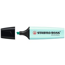 Rotulador Stabilo Boss Pastel Fluorescente 70 Toque De Turquesa 10 unidades