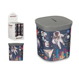 Pincello Hucha de Plástico Cuadrada Astronauta, 9x10x9 cm (48 Unidades) Precio: 35.50000003. SKU: B1HJJPKEYV