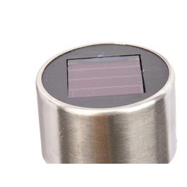 IBERGARDEN Baliza Solar Plástico y Acero Inoxidable 4.5x22x4.5 cm (Set de 36)