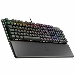 Newskill Teclado Gaming Mecánico Serike V2 Negro Español, RGB, con Reposamuñecas, 104 Teclas