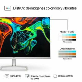 HP Series 5 524sf Monitor 23.8" (60.5 cm) FHD (1920x1080) IPS 100Hz para PC | Eyesafe | Diseño Ultrafino | Plata