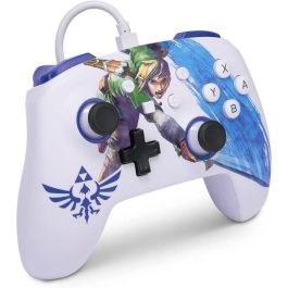 Power A 1526548-01 Mando con Cable Mejorado para Nintendo Switch - Diseño Legend of Zelda Master Sword Attack