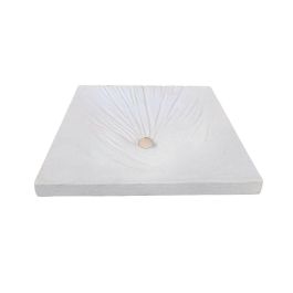 DKD Home Decor Decoración de Pared Scandi MDF y Abeto Blanco Natural 80 x 60 x 7 cm