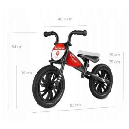 Bicicleta sin pedales feduro rojo 12" Bicicleta sin pedales feduro rojo 12"