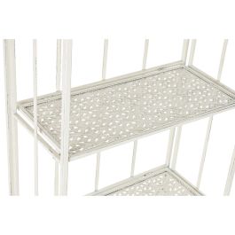 Estantería Home ESPRIT Blanco Metal 4 Estantes 61 x 29 x 163,5 cm Estantería Home ESPRIT Blanco Metal 4 Estantes 61 x 29 x 163,5 cm