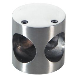 HERRAJES ALK Nudo Conector Cabina 90º para Tubo de 25mm en Acero Inoxidable Precio: 10.69000031. SKU: B1CMDBZDCT