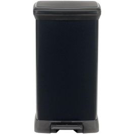 CURVER Papelera Rectangular Decobin - 50 L - Negro Carbón Precio: 63.58999999. SKU: B15V5JL5RB