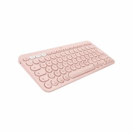 Teclado Logitech 920-010400 Rosa Qwerty Español