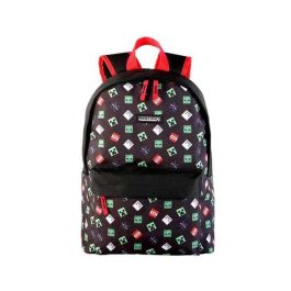 Mochila americana minecraft tnt adaptable a carro, espaldera acolchada.. 42 x 31 x 13.5 cm. Mochila americana minecraft tnt adaptable a carro, espaldera acolchada.. 42 x 31 x 13.5 cm.
