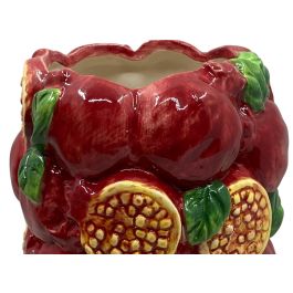 Jarron Urban DKD Home Decor Granate Verde 14 x 22 x 14 cm (6 Unidades) Jarron Urban DKD Home Decor Granate Verde 14 x 22 x 14 cm (6 Unidades)