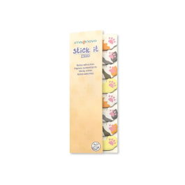 Imaginovo Bloc notas adhesivas marcapaginas patita perro 120 hojas 8x15x48 mm