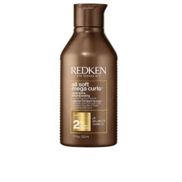 Redken ALL SOFT MEGA CURLS Shampoo Hidratante para Cabello Rizado y Ondulado 300 ml