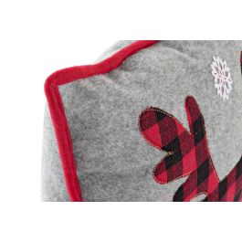 DKD Home Decor Cojin Navidad Alpina Reno Poliester 15 x 40 x 40 cm