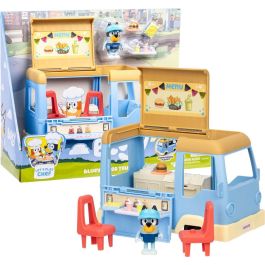 Moose 18919 Food Truck de Bluey con figura de Bluey y accesorios de comida para niños +3 años