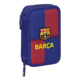 Safta Plumier Doble F.C. Barcelona 1ª Equipación 25/26 - Estuche 29 Piezas 12,5x19,5x4 cm