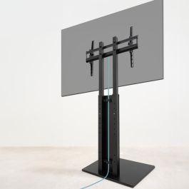 TOQQ SOPORTE SUELO "MIRROR" PARA PANTALLAS 32"-85"