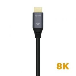 Aisens Cable HDMI V2.1 Premium 8K@60Hz 48Gbps 1.5M Gris-Negro Aisens Cable HDMI V2.1 Premium 8K@60Hz 48Gbps 1.5M Gris-Negro