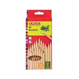 Herlitz 8660524 - Lápices de Colores de Madera FSC, Set de 24 Unidades, Estuche Colgante Precio: 17.5000001. SKU: B17V26D969